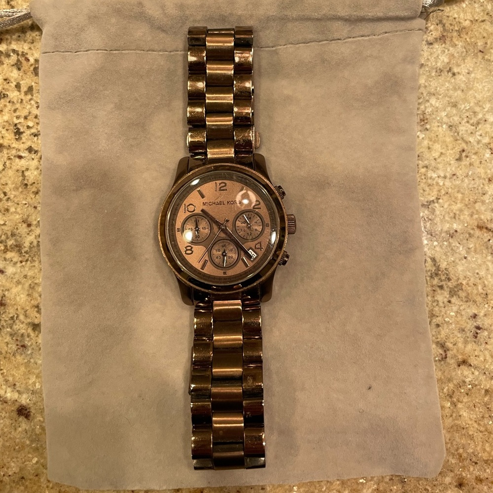 Michael Kors Bronze Oversize Women’s Watch